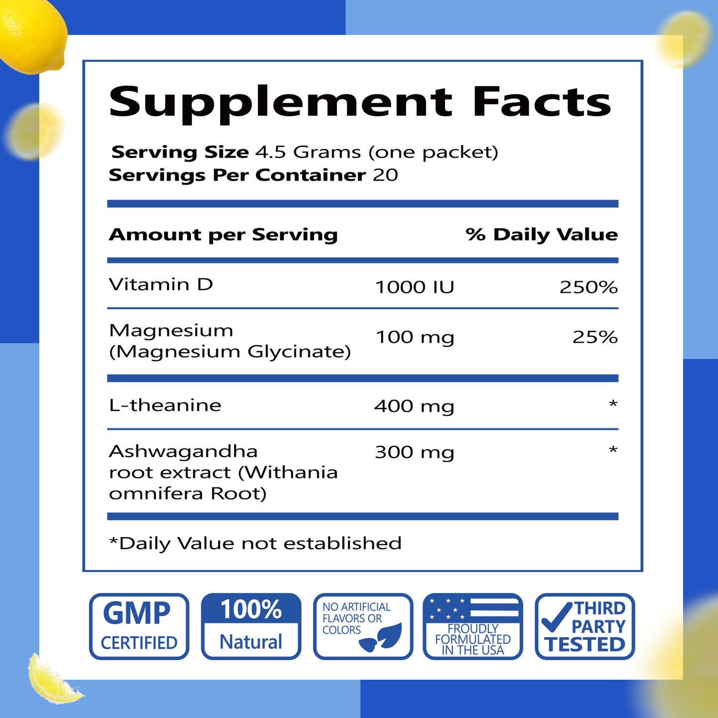 BIYODE On-The-Go Adaptogen Packets | Calm, Focus & Hormone Balance for Daily Wellness